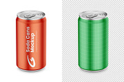 Soda Can Mockup, a Product Mockup by GraphicsPixel (Thumbnail 2 of 3)