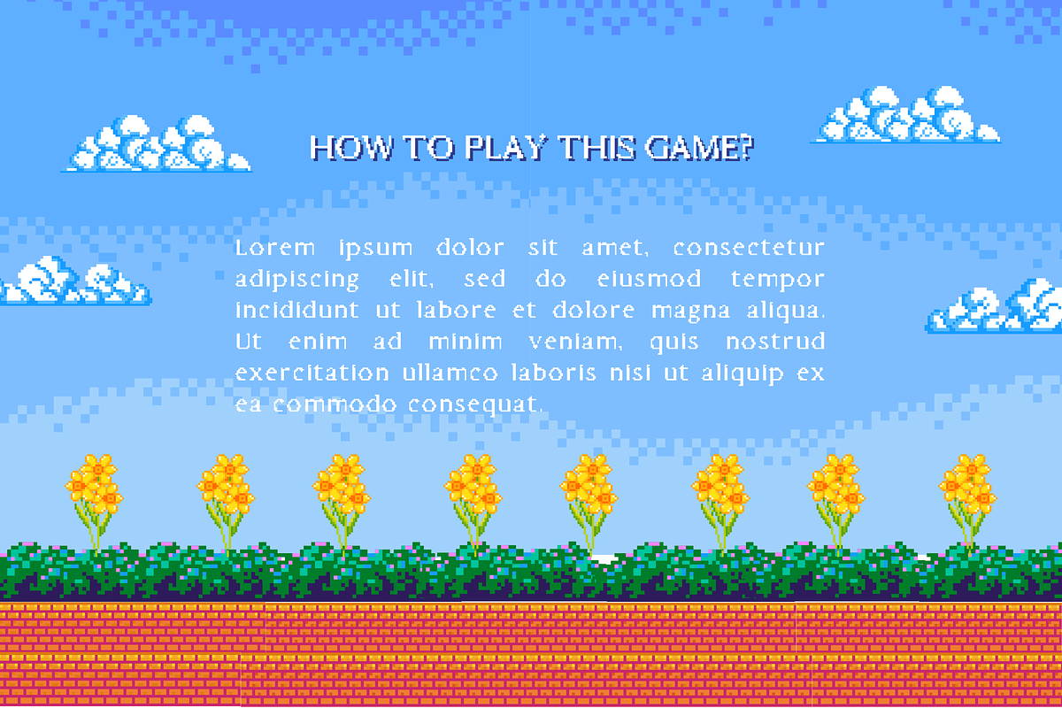 Super Arcade Font – 8-Bit Pixel Type, a Sans Serif Font by Creativetacos (Photo 6 of 10)