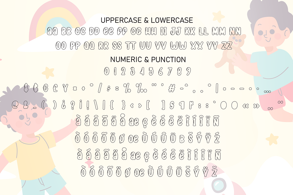 Play Kids | Script Font, a Script Font by Scratchones (Photo 7 of 8)