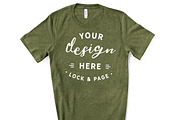 Male Bella Canvas 3001 Mockup Bundle, a Shirt Mockup by lock and page (Thumbnail 44 of 60)