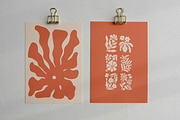 Fluid Floral Linocut Bundle, an Illustration by ClayStudio (Thumbnail 4 of 8)