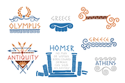 Ancient Greek Illustrations & Decor, a Decorative Illustration by Adiemus (Thumbnail 3 of 9)