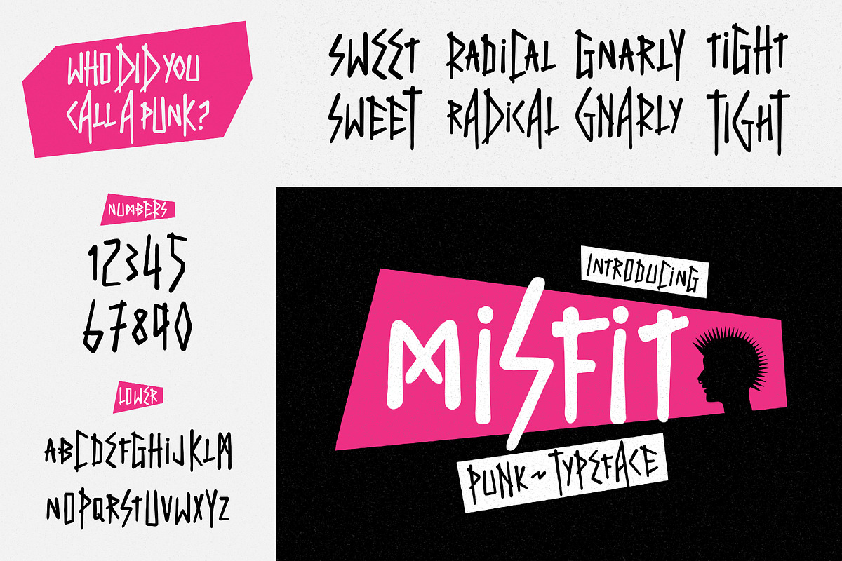 Rebel Font Bundle - 22 Edgy Fonts, a Sans Serif Font by HipFonts (Photo 5 of 9)