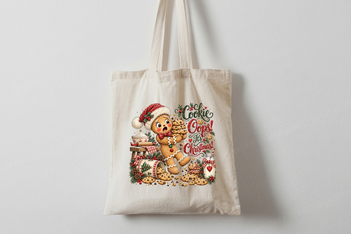 Christmas Gingerbread Cookies PNG, a Seasonal Illustration by Craft Nest (Photo 6 of 6)