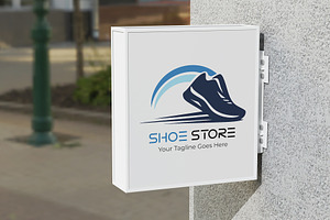Custom Shoe Store Logo Design, a Branding & Logo Template by YUDesignStore