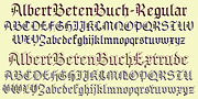 AlbertBetenbuch, a Blackletter Font by Ingrimayne Type (Thumbnail 3 of 5)