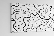 Elegant custom star map wall panel, an Illustration by Amazin_art (Thumbnail 34 of 36)