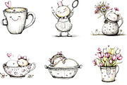 Funny Silver Mother's Day Clipart, an Illustration by Designking (Thumbnail 3 of 5)