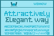 Flying Squirrel font, a Font by weknow (Thumbnail 2 of 8)