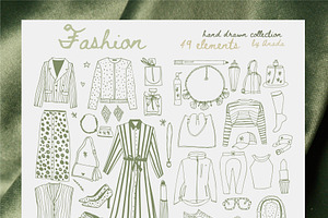 Fashion Illustration Pack, an Illustration by Anada Arty