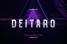 Deitaro | Futuristic Display Sans