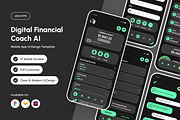 MoneyMate Digital Financial Coach AI, an App Template by productype1 (Thumbnail 1 of 4)