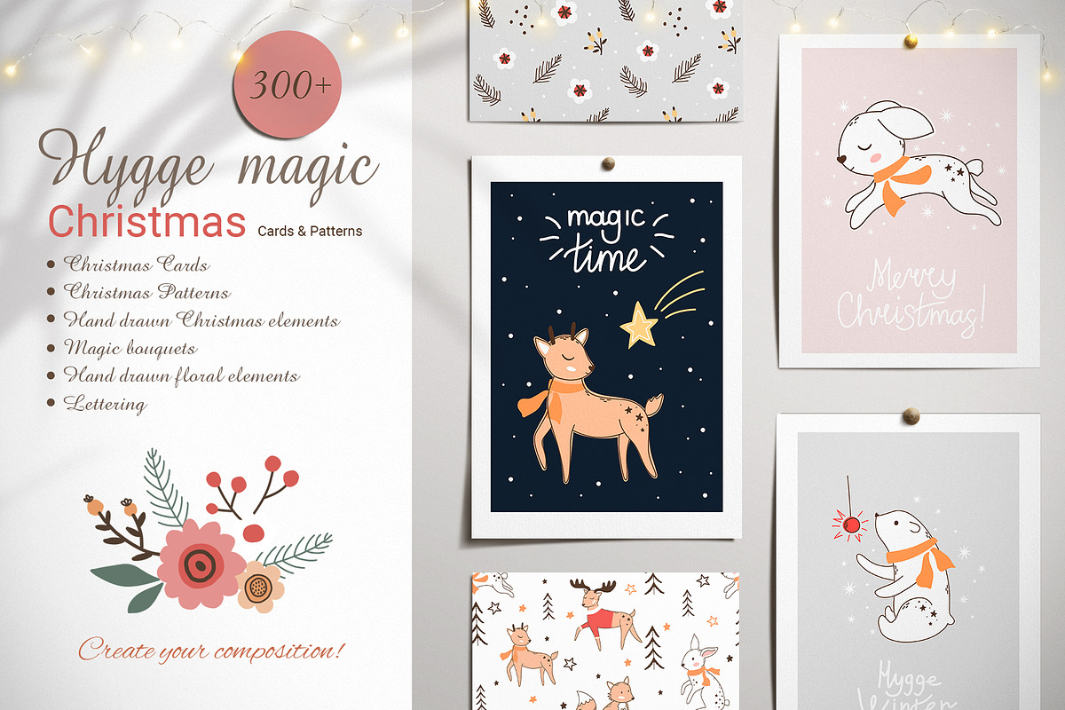 Christmas - Hygge magic, a Seasonal Illustration by roskque (Photo 1 of 10)