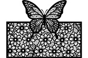 Decorative Floral Panel Vector Set, a Decorative Illustration by Designer_Momina (Thumbnail 5 of 20)