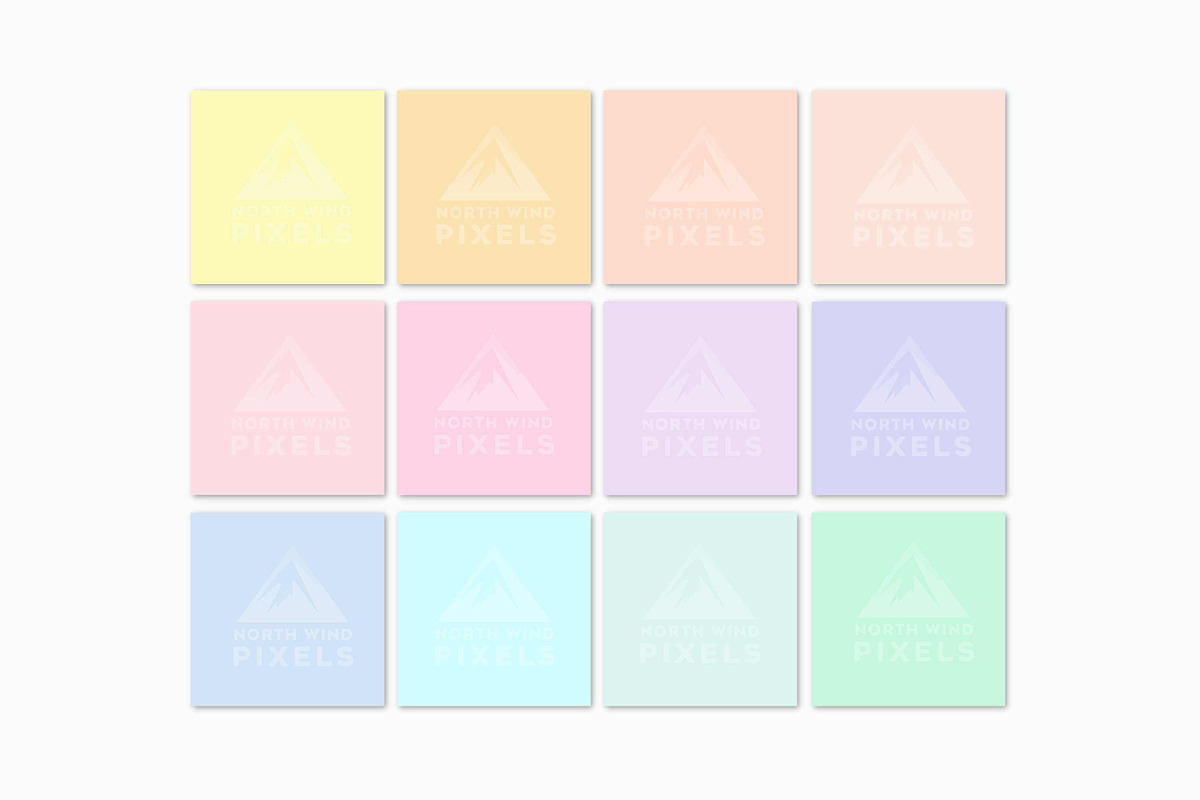 12 Pastel Solid Digital Papers, a Background Graphic by NorthWindPixels (Photo 2 of 4)