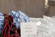 Burgundy Blue Card Set Mockup Bundle, an Advertising Mockup by Serenefeeling (Thumbnail 4 of 7)