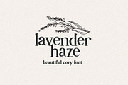 Lavender Haze - Cozy Farmhouse Font, a Serif Font by BarcelonaShop (Thumbnail 1 of 12)