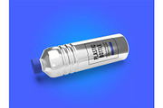 Mineral Water Bottle Mockup Template, a Packaging Mockup by DesignRushMarket (Thumbnail 6 of 11)