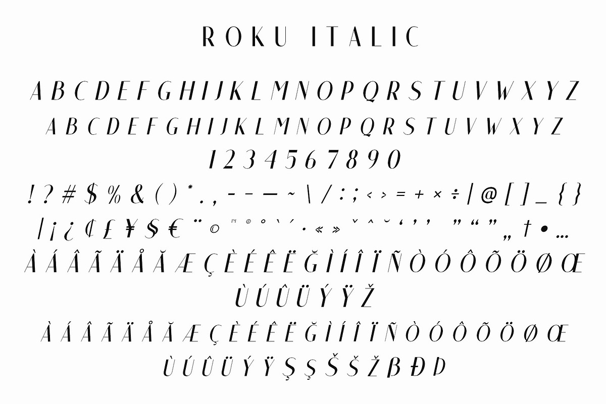 Roku - Modern Sans Serif preview 8