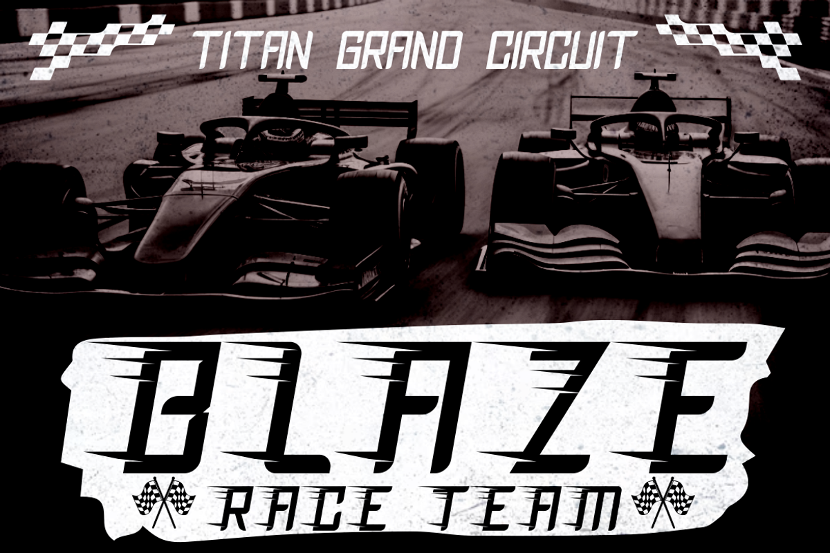 Inferno Racers - Race Font, a Font by PutraCetol Studio (Photo 2 of 11)