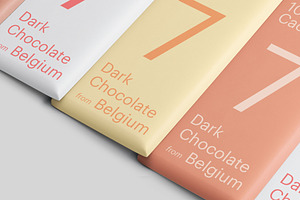 Chocolate Bar Mockup Vol.3