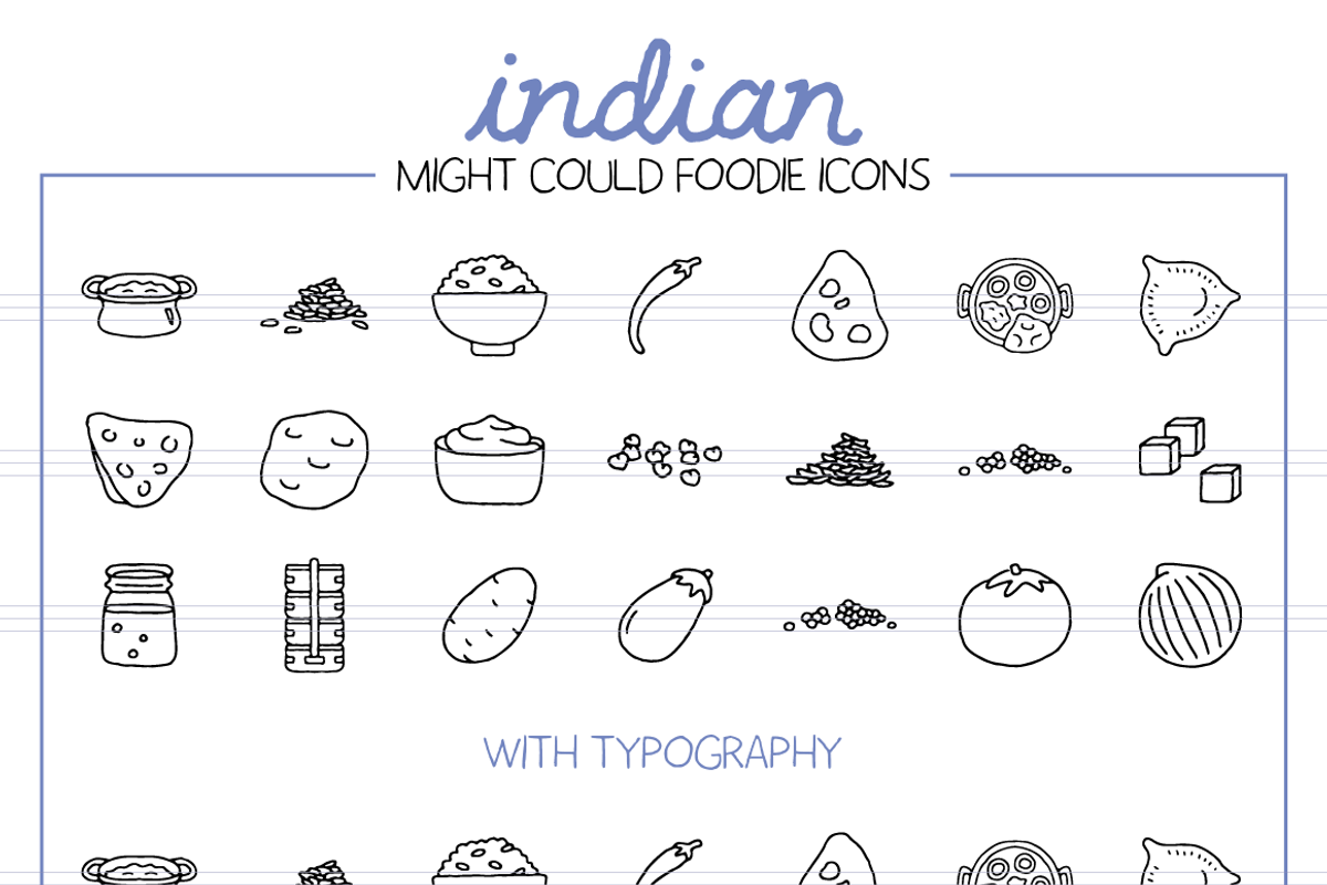 Foodie Illustration Pack, a Food Illustration by Might Could Studios (Photo 9 of 11)