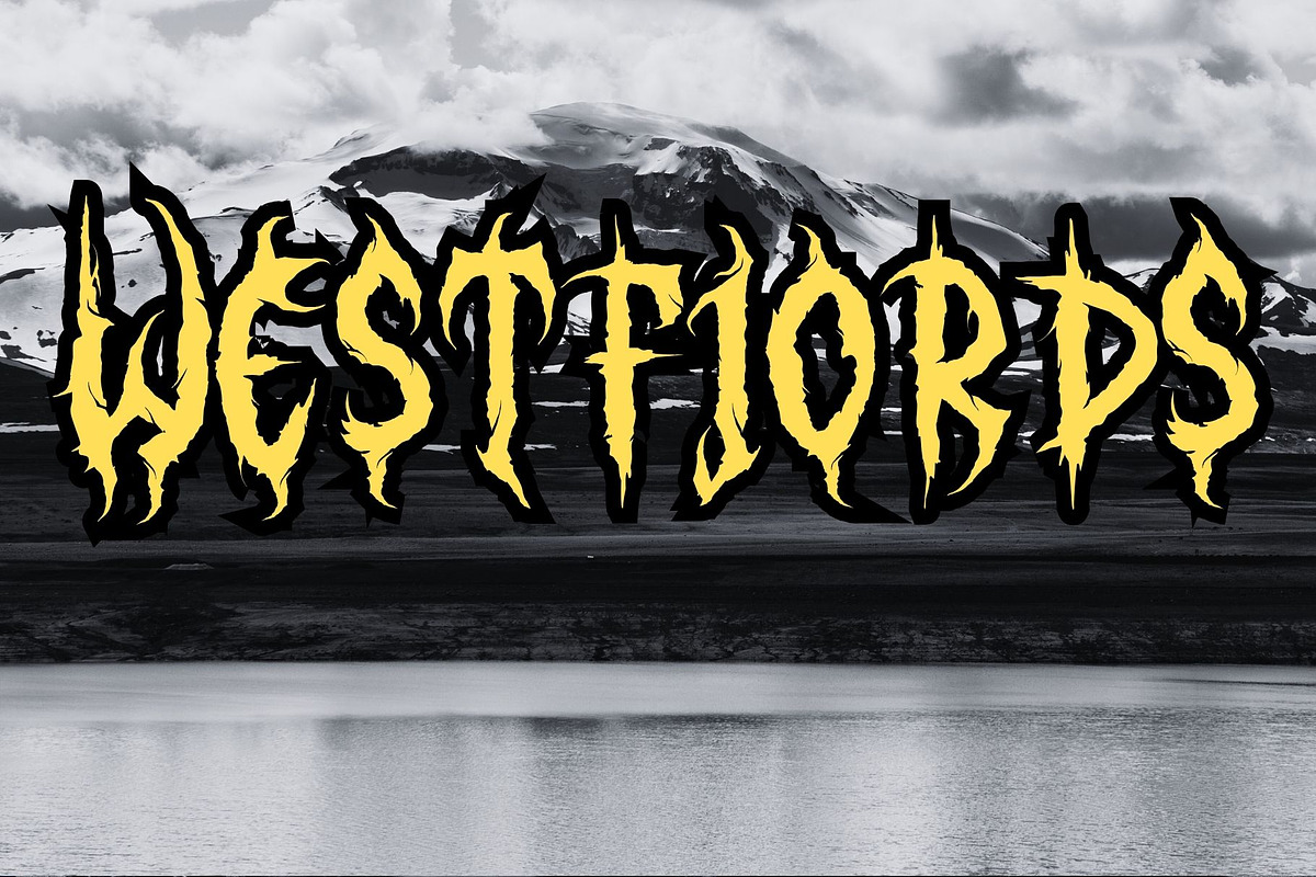 Highlands, a Blackletter Font by Aditastudios (Photo 2 of 6)