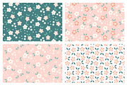 20 Cute and Sweet floral patterns, a Pattern Graphic by RevolutionizZed (Thumbnail 13 of 16)