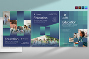 Education Brochure Cover Template, a Brochure Template by BrandPacks (Thumbnail 1 of 6)