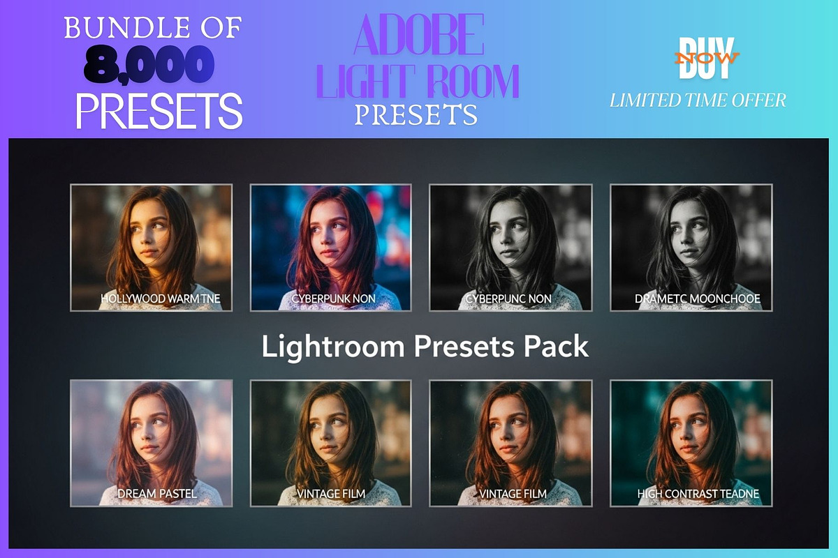 Preset Bundle Of 8,000 Soft Matte, a Preset Add-On by Aban's World (Photo 41 of 64)