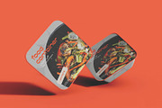 Takeaway Food Container Mockup, a Packaging Mockup by skybluecreative (Thumbnail 1 of 3)