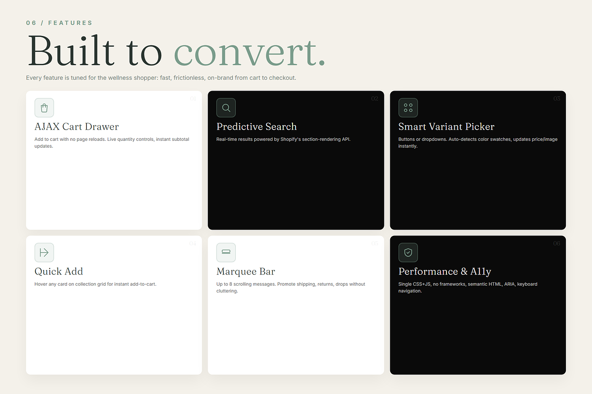 Halcyon Shopify Theme, a Shopify Template by Ibnul Jaif Farabi (Photo 6 of 8)
