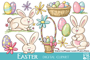 EASTER - Digital Clipart, an Illustration by Purple Frog (Thumbnail 1 of 3)