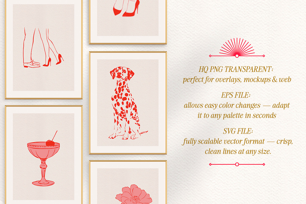 Valentine's love Illustration pack, an Object Graphic by Deveze Art & Co (Photo 8 of 9)