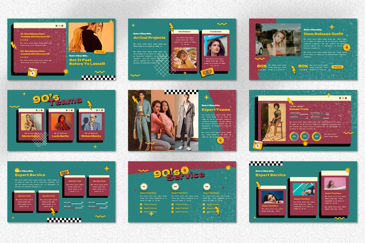 Bareto - New 90s Keynote, a Presentation Template by Dhabee (Photo 5 of 7)