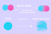 Procreate Brush pack | Gouache brush, a Brush Add-On by Brushed Rose (Thumbnail 3 of 6)