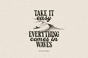 Hello Hawaii Retro Surf Font Trio, a Handwritten Font by AndrewPixelType (Thumbnail 15 of 18)