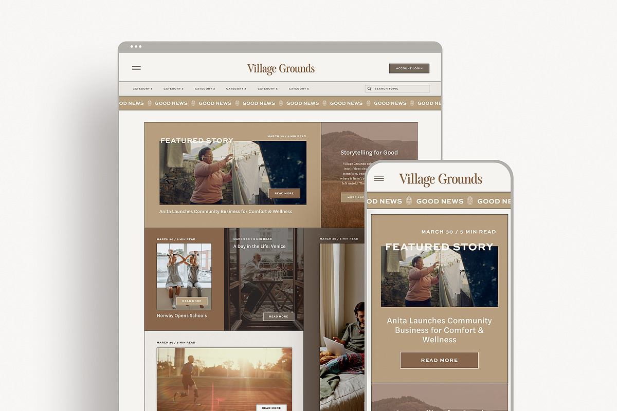 Blog Showit Website Template, a WordPress Template by Studio Humankind (Photo 2 of 2)