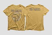 Clean T-Shirt Mockup, a Merchandise Mockup by Clint English (Thumbnail 4 of 5)