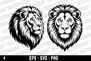Lion head mascot, an Animal Illustration by Vectorhight (Thumbnail 5 of 5)