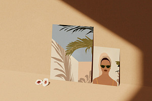 Sunny Paradise Illustrations