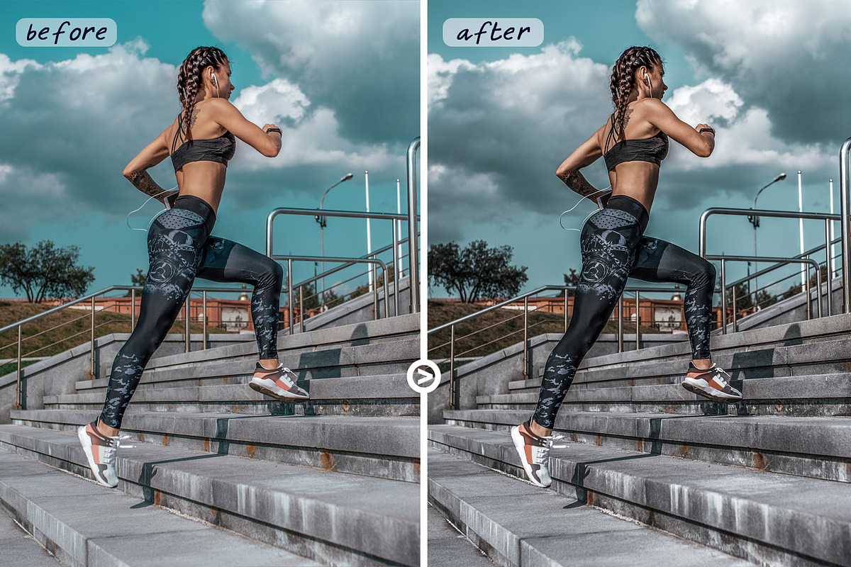 Gym & Fitness - Sports Video LUTs, a Preset Add-On by CineMart (Photo 5 of 9)