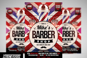 Barbershop Flyer Template