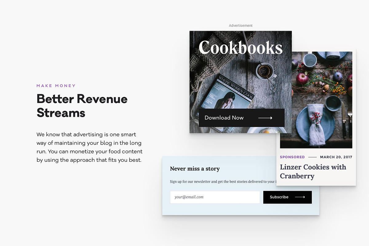 Julia - Food Blogging Theme, a WordPress Template by Pixelgrade (Photo 5 of 5)