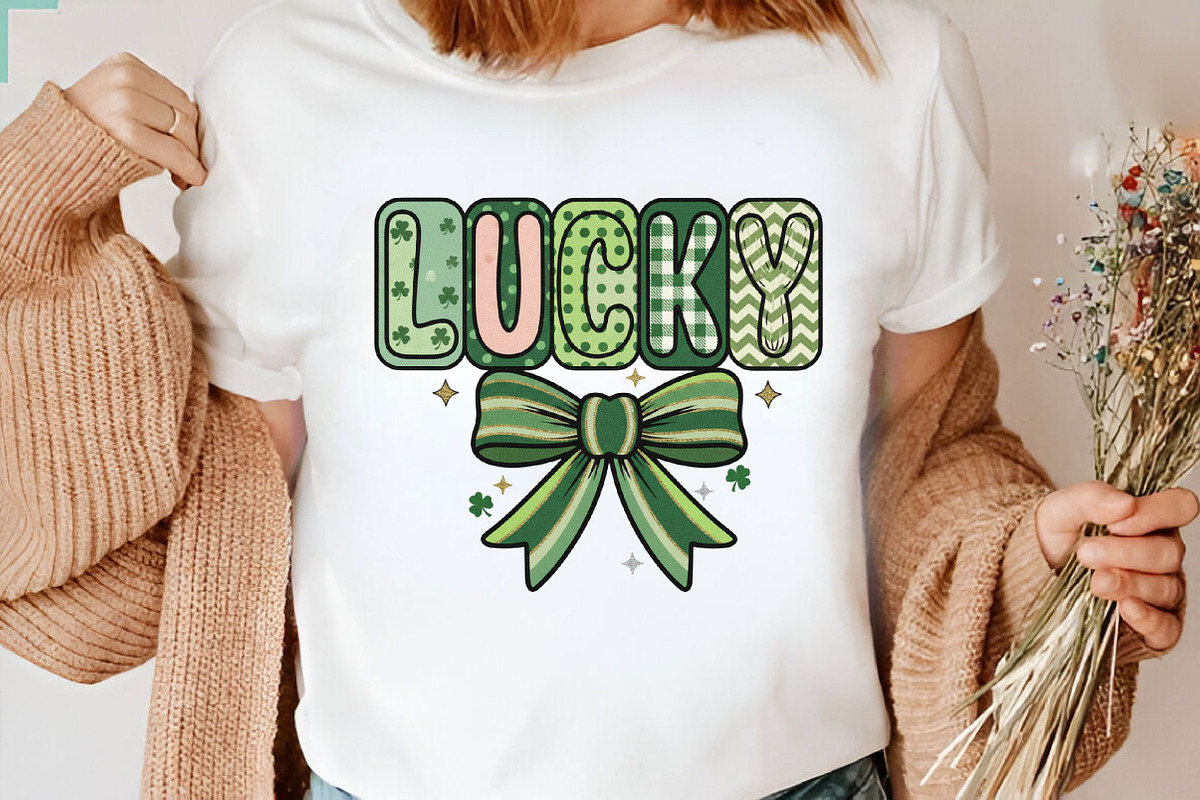 Lucky St Patrick's Day Png, Coquette, an Illustration by Designking (Photo 5 of 6)