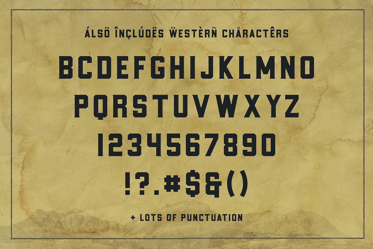 Goliad Font - 5 Styles preview 4