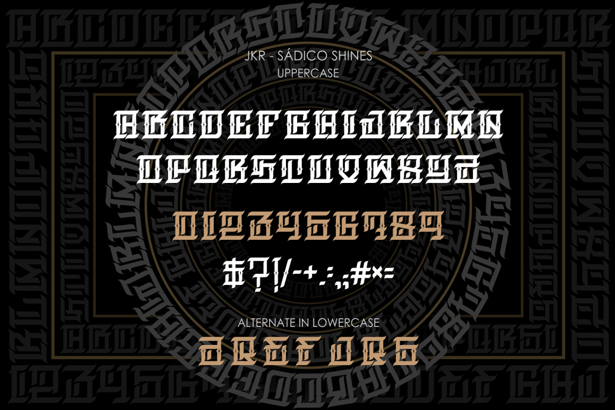 SÁDICO, a Blackletter Font by jakejarkor (Photo 4 of 5)