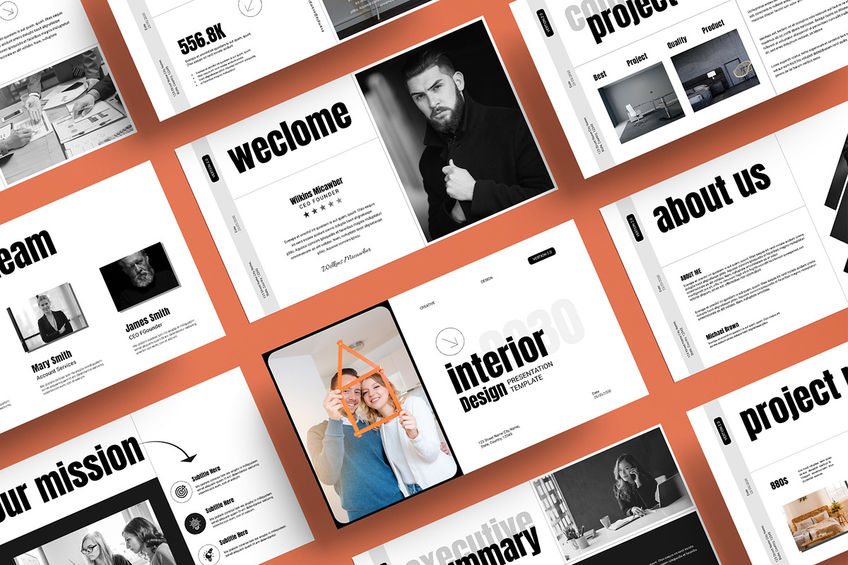 Interior Design Presentation, a Presentation Template by MightyDesign (Photo 1 of 8)