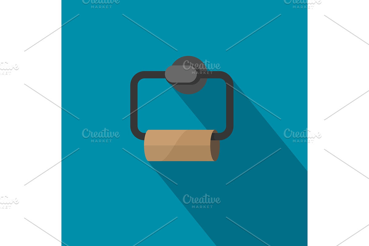 Empty toilet paper, an Object Illustration by bolotoff