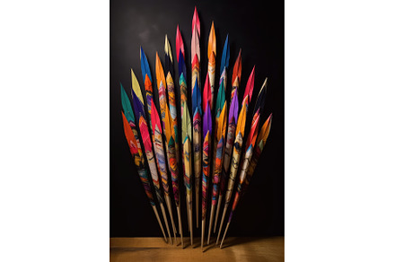 arrows with various colorful, an Animal Photo by Sergey Kotenev